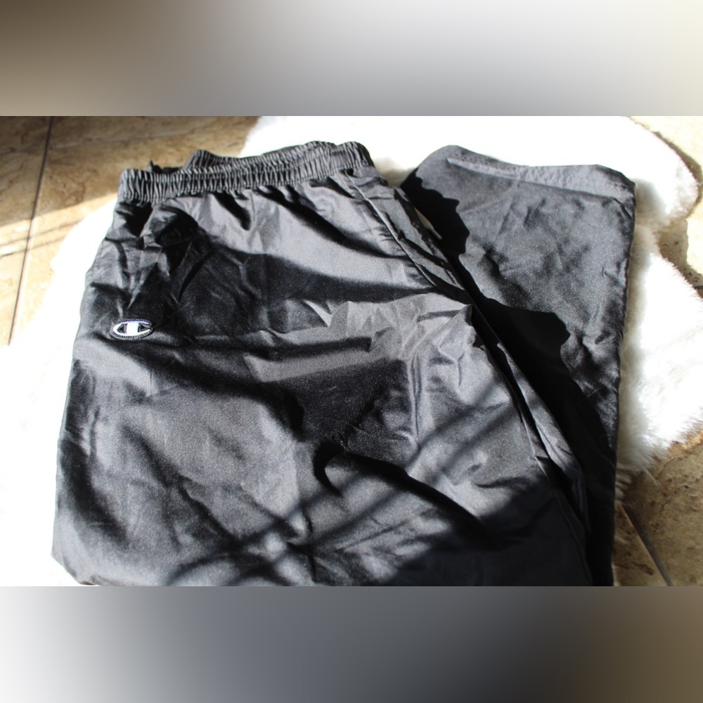 Champion Athletic warm up pants fleeced lined